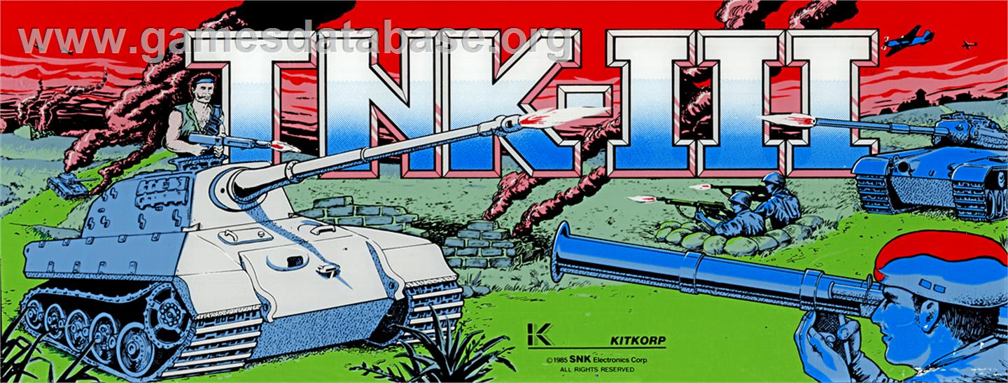 T.N.K III - Arcade - Artwork - Marquee