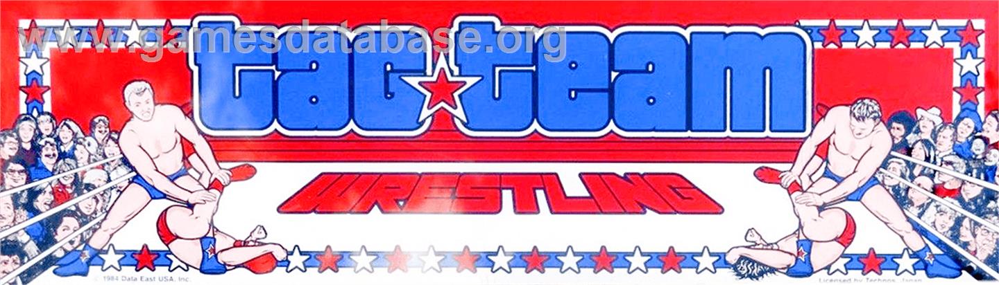 Tag Team Wrestling - Arcade - Artwork - Marquee