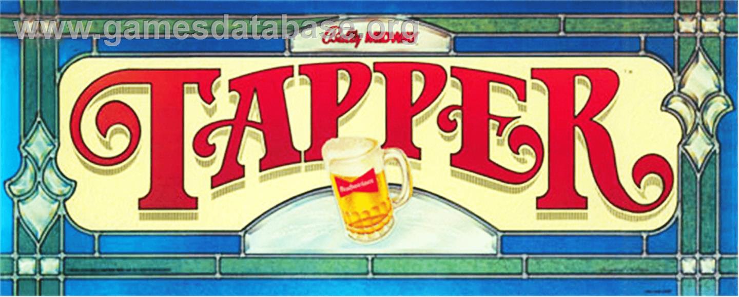 Tapper - Arcade - Artwork - Marquee