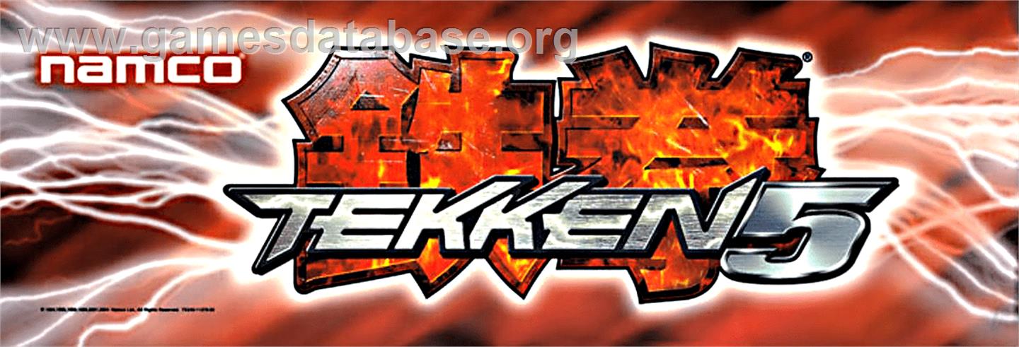 Tekken 5.1 - Arcade - Artwork - Marquee