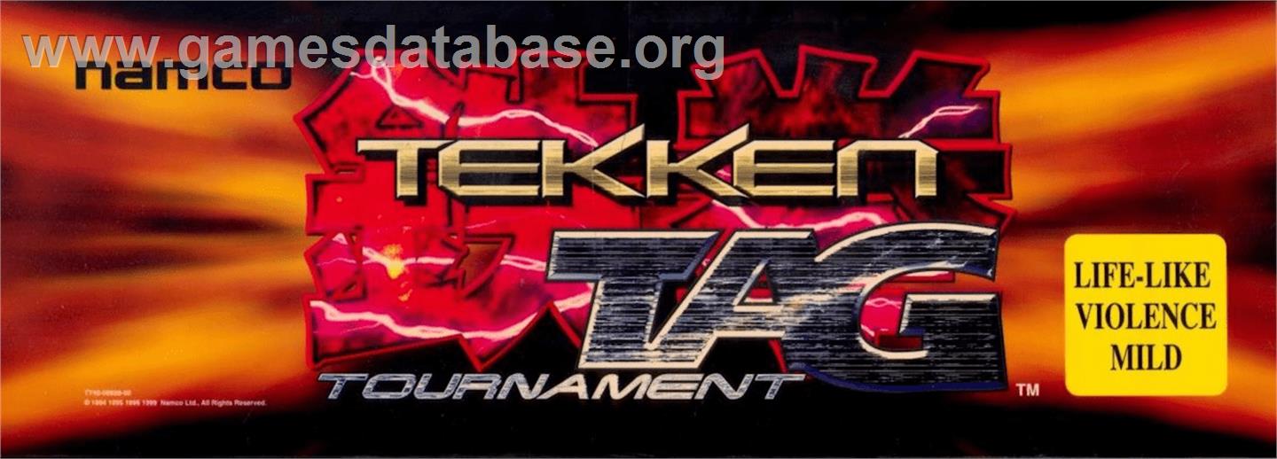 Tekken Tag Tournament - Arcade - Artwork - Marquee