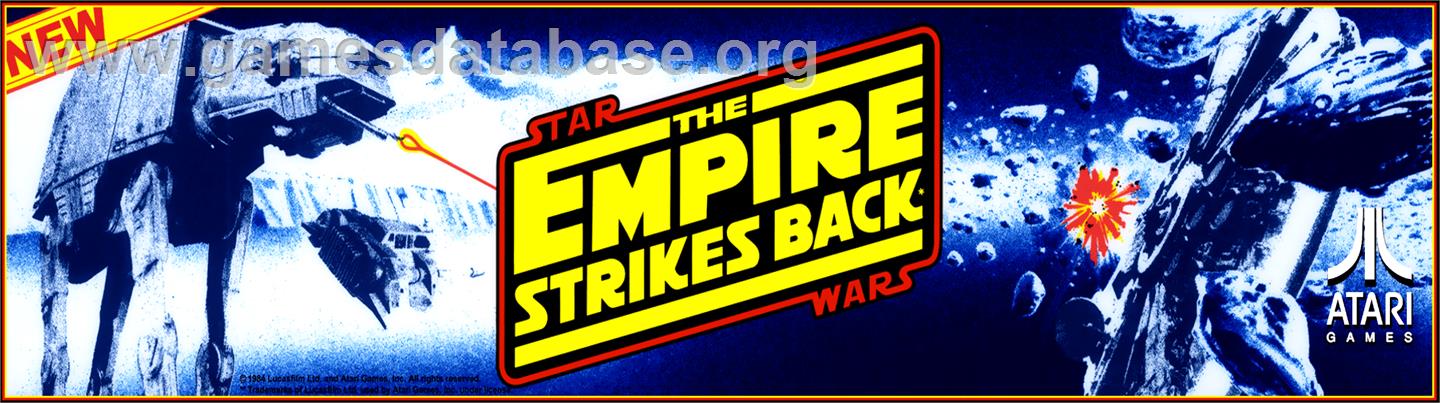The Empire Strikes Back - Arcade - Artwork - Marquee
