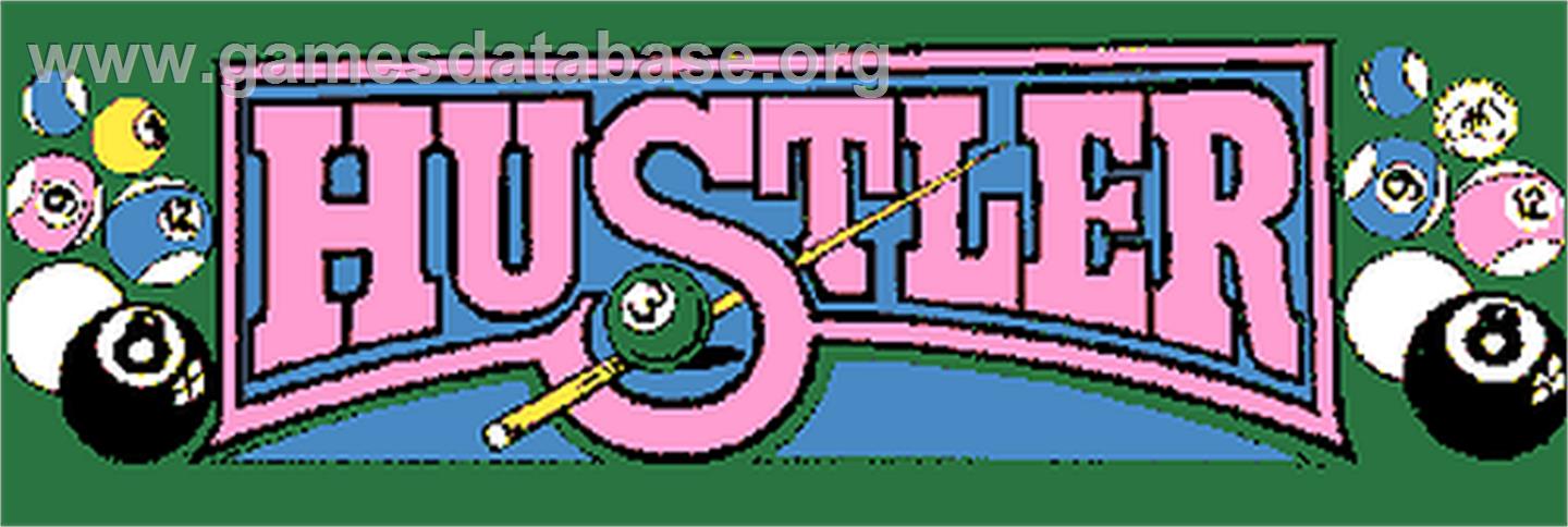 The Hustler - Arcade - Artwork - Marquee