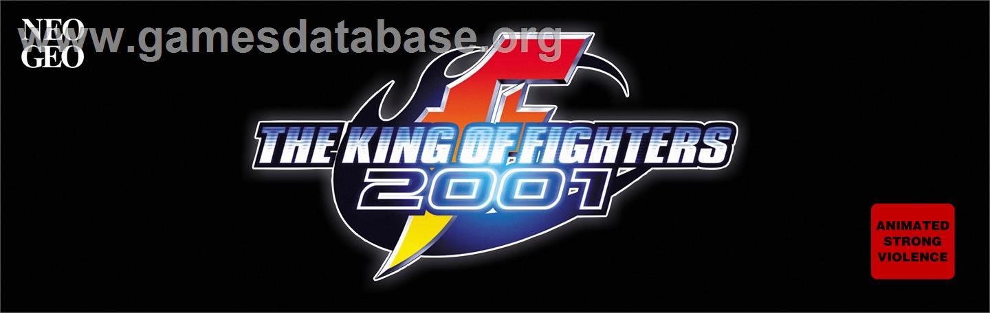 The King of Fighters 2001 - Arcade - Artwork - Marquee