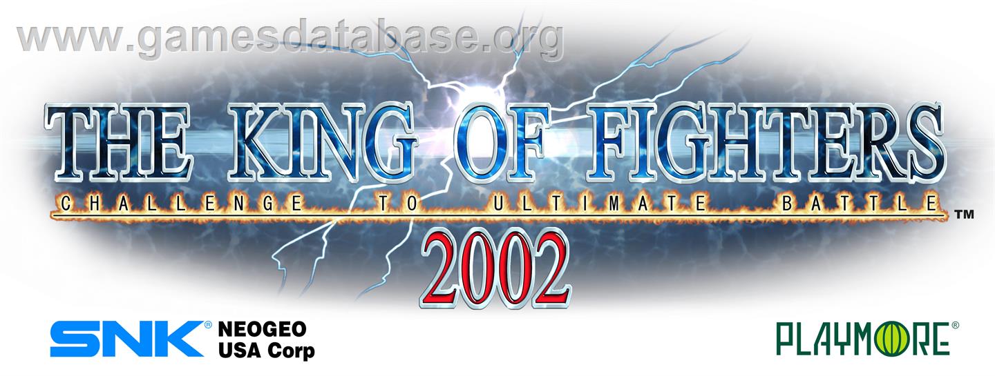 The King of Fighters 2002 - Arcade - Artwork - Marquee