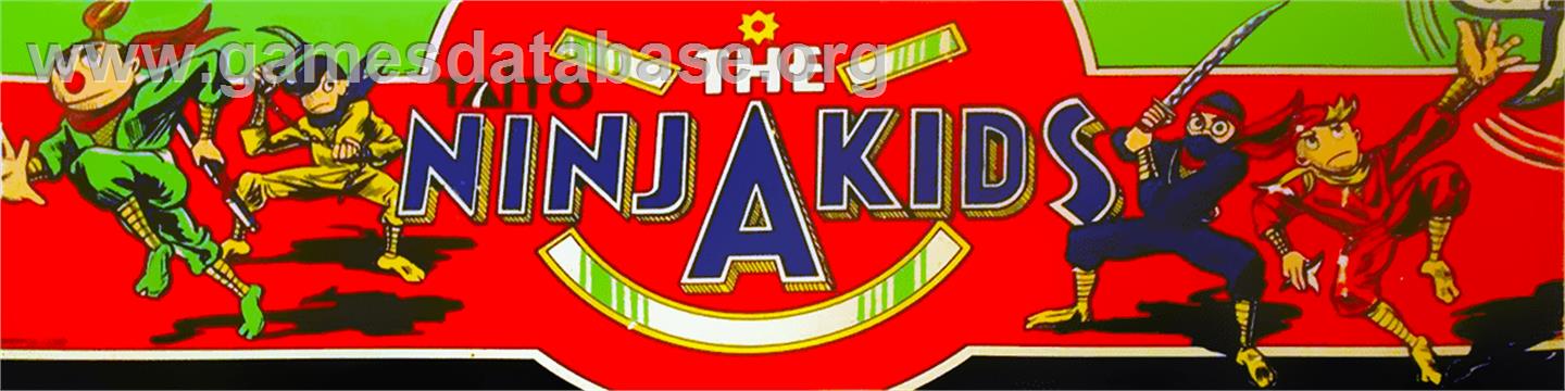 The Ninja Kids - Arcade - Artwork - Marquee