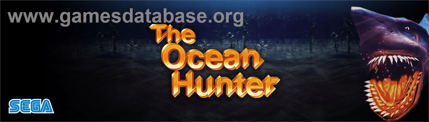 The Ocean Hunter - Arcade - Artwork - Marquee