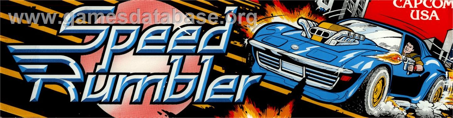The Speed Rumbler - Arcade - Artwork - Marquee