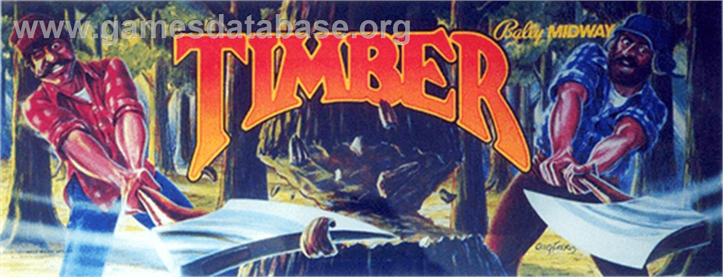 Timber - Arcade - Artwork - Marquee