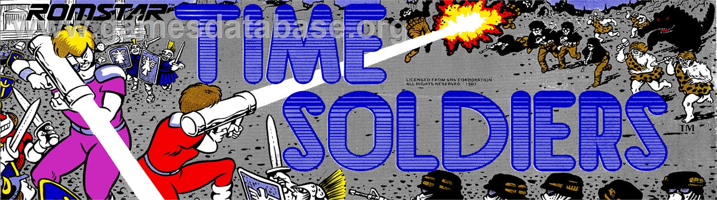 Time Soldiers - Arcade - Artwork - Marquee