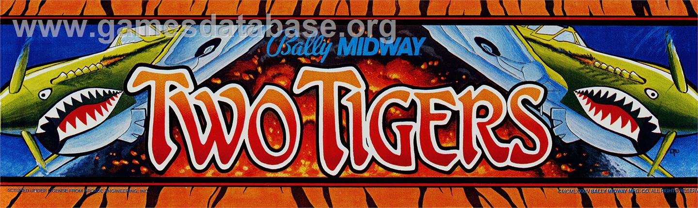 Two Tigers - Arcade - Artwork - Marquee