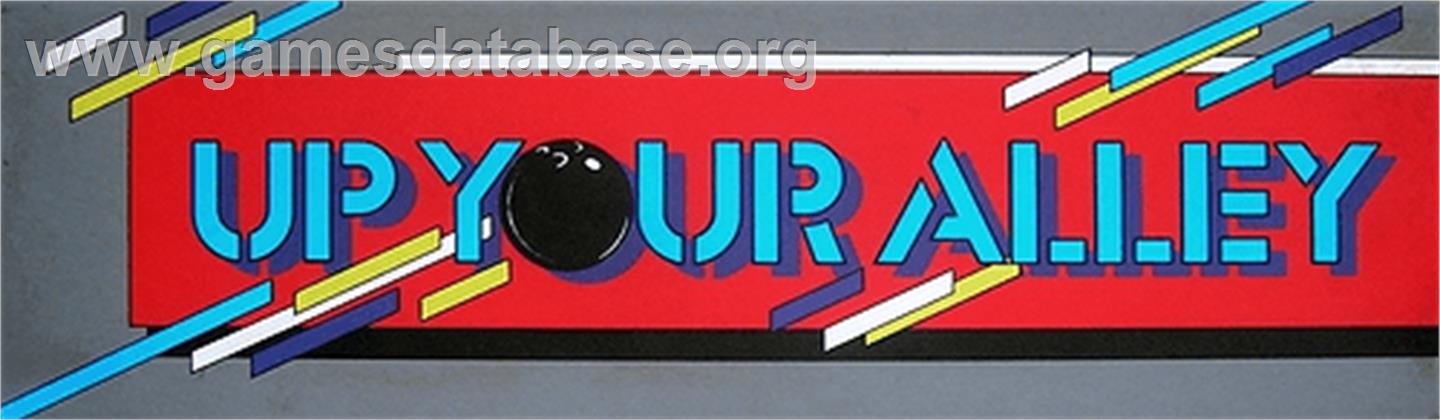 Up Your Alley - Arcade - Artwork - Marquee