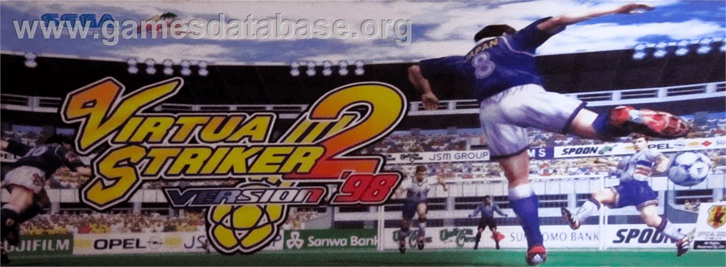 Virtua Striker 2 '98 - Arcade - Artwork - Marquee