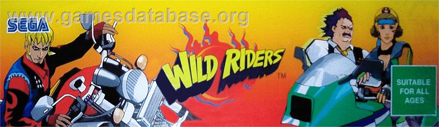 Wild Riders - Arcade - Artwork - Marquee