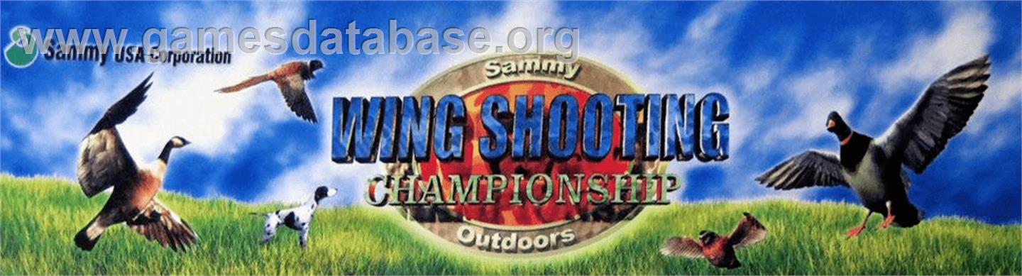Wing Shooting Championship V1.01 - Arcade - Artwork - Marquee