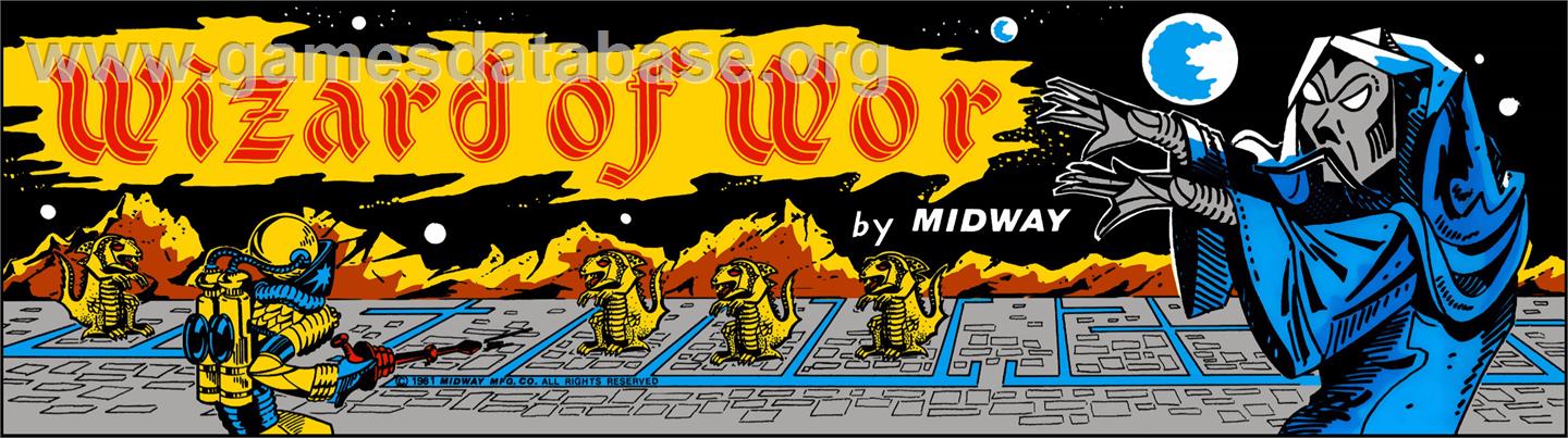 Wizard of Wor - Arcade - Artwork - Marquee
