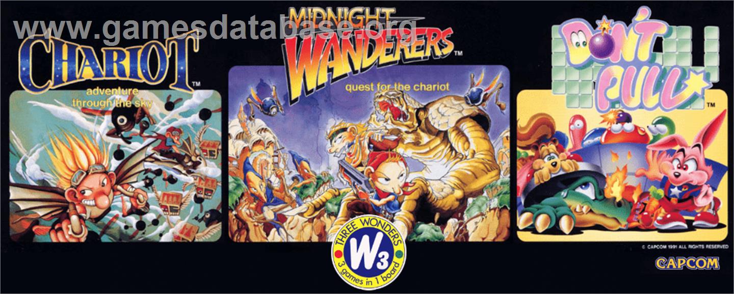 Wonder 3 - Arcade - Artwork - Marquee