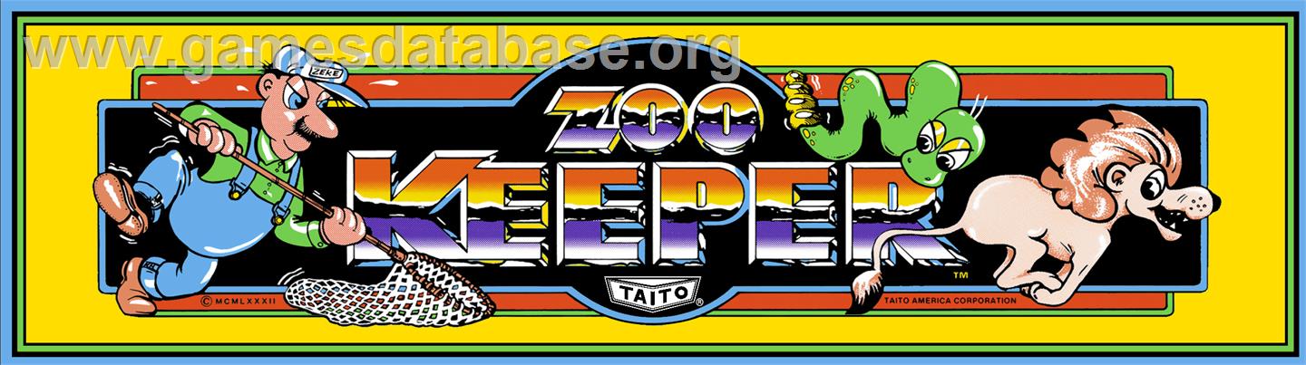 Zoo Keeper - Arcade - Artwork - Marquee