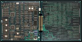Printed Circuit Board for Double Dragon 3 - The Rosetta Stone.