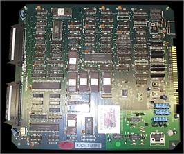 Printed Circuit Board for Double Dragon II - The Revenge.