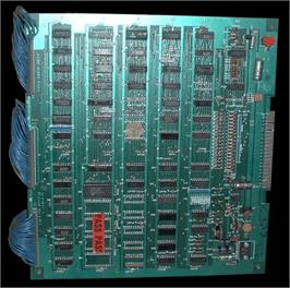 Printed Circuit Board for Rally X.
