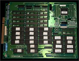 Printed Circuit Board for Street Fighter II: The World Warrior.