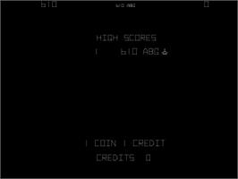 High Score Screen for Asteroids Deluxe.