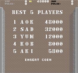 High Score Screen for Shackled.