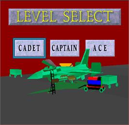 Select Screen for Air Combat.