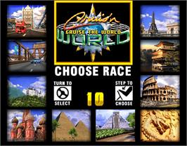 Select Screen for Cruis'n World.