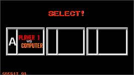 Select Screen for Fighting Soccer.