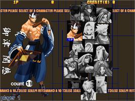 Select Screen for Guilty Gear X.