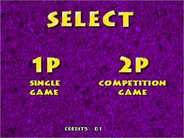 Select Screen for Maniac Square.