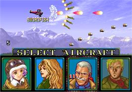 Select Screen for P-47 Aces.
