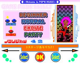 Select Screen for Pop'n Music 2.
