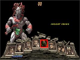 Select Screen for Primal Rage 2.