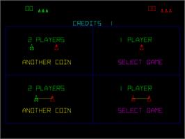 Select Screen for Space Duel.