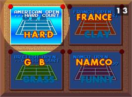 Select Screen for Super World Court.