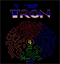 Select Screen for Tron.
