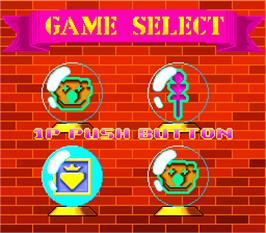 Select Screen for Twin Adventure.
