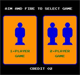 Select Screen for Vs. Hogan's Alley.