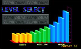 Select Screen for Zero Zone.
