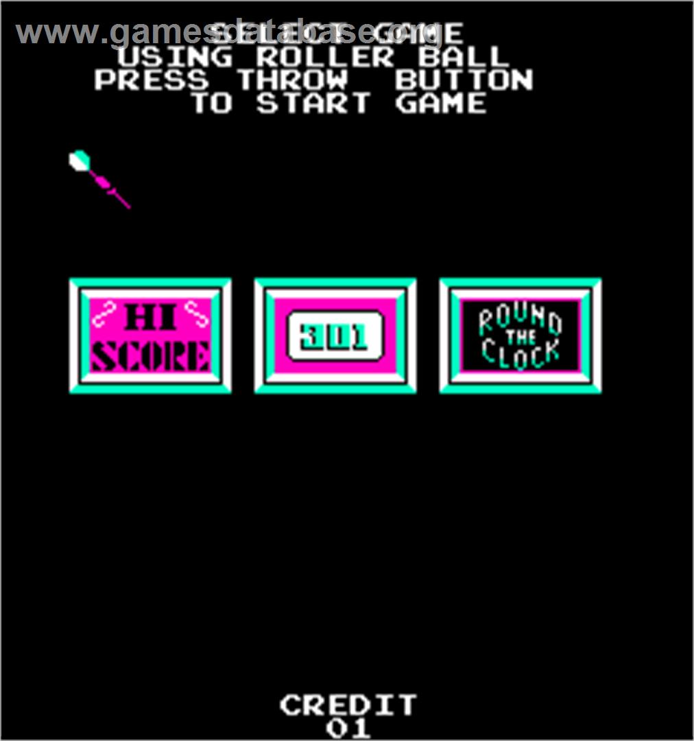 Bulls Eye Darts - Arcade - Artwork - Select Screen