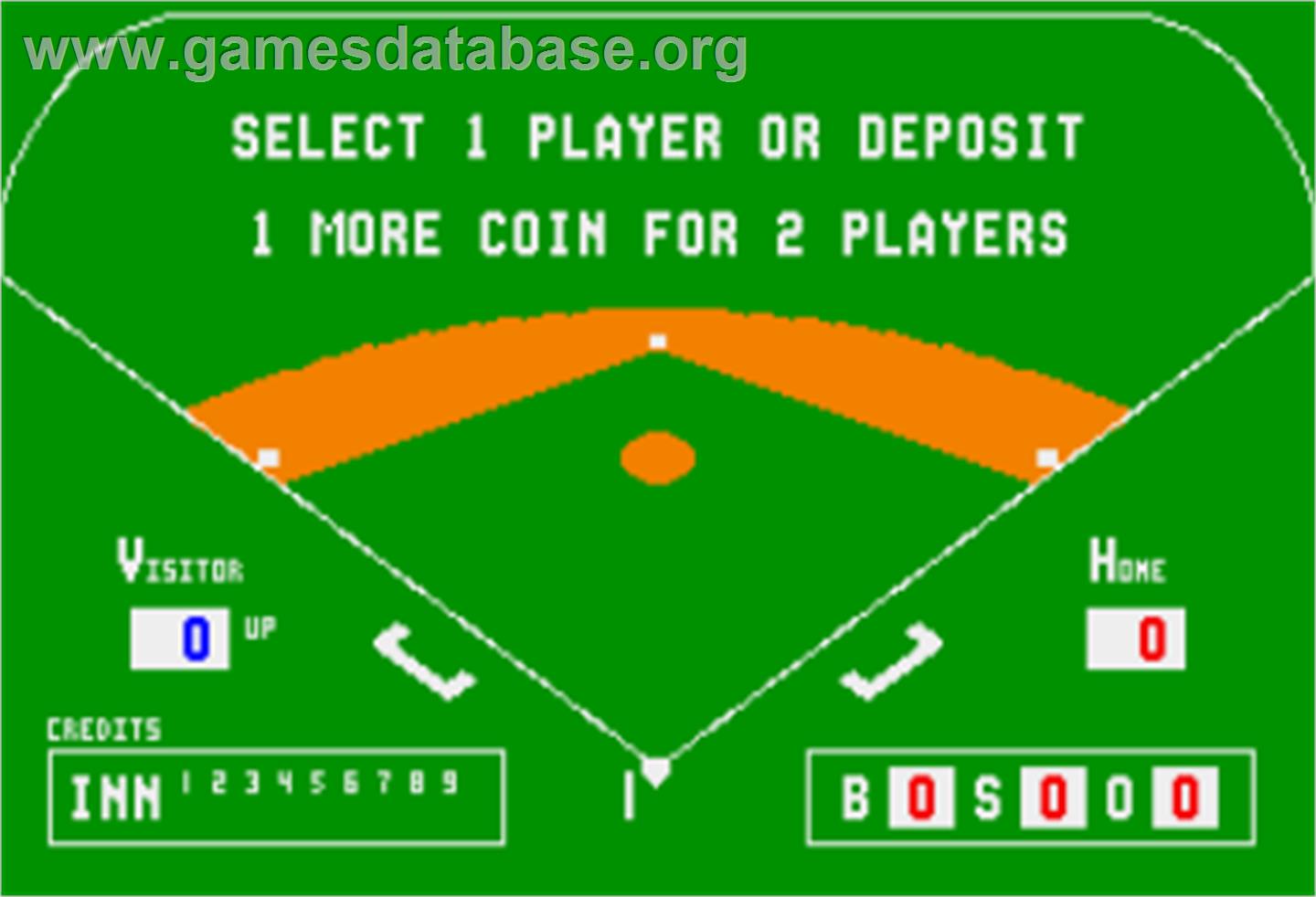 Extra Bases - Arcade - Artwork - Select Screen