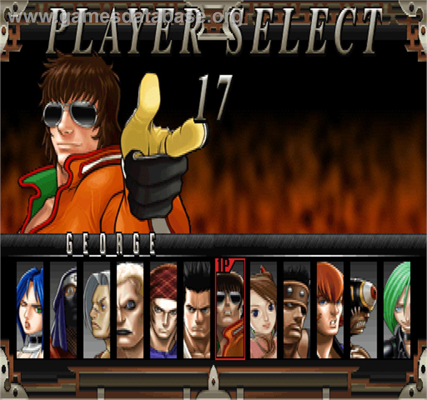 Fighting Layer - Arcade - Artwork - Select Screen