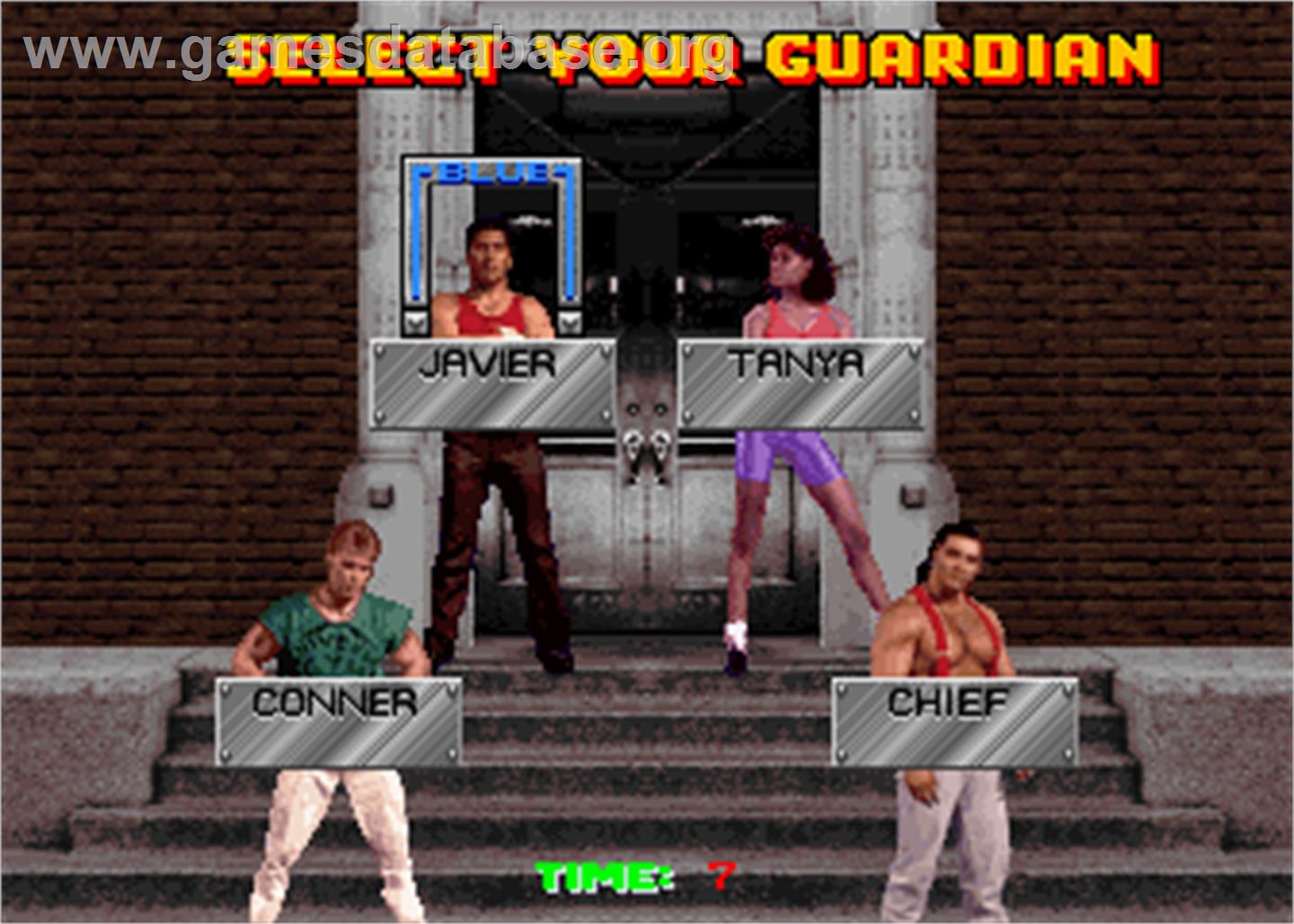 Guardians of the 'Hood - Arcade - Artwork - Select Screen