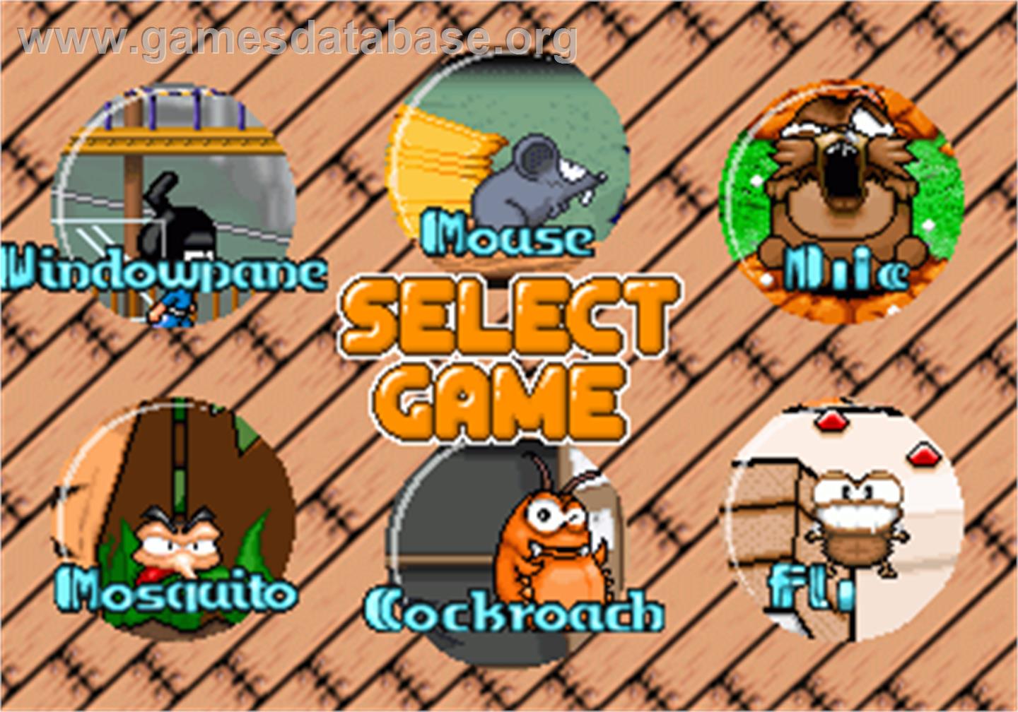 Hammer - Arcade - Artwork - Select Screen