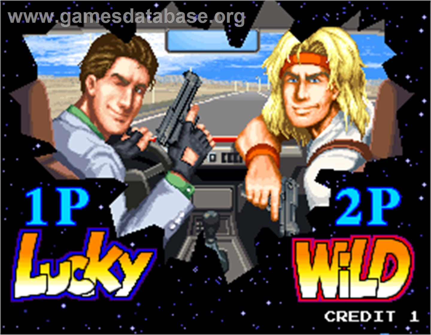 Lucky & Wild - Arcade - Artwork - Select Screen