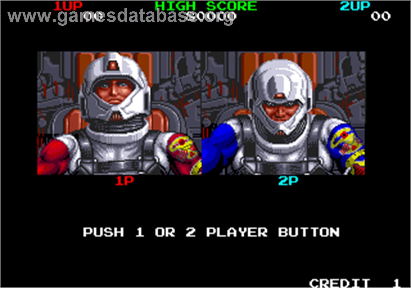 Mega Blast - Arcade - Artwork - Select Screen