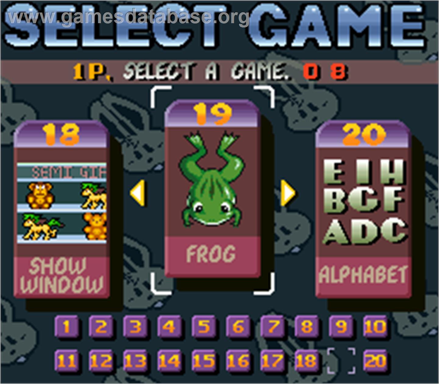 More More Plus - Arcade - Artwork - Select Screen